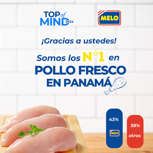 Alimentos Melo como una de las marcas líderes (Estudio TOM 2024)