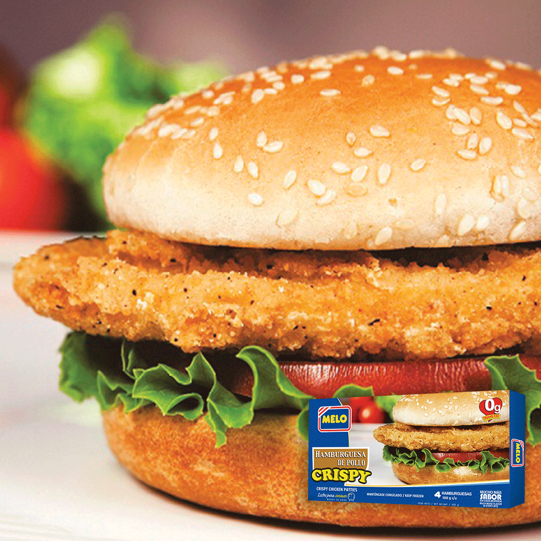 Hamburguesa Apanada Extra Crispy