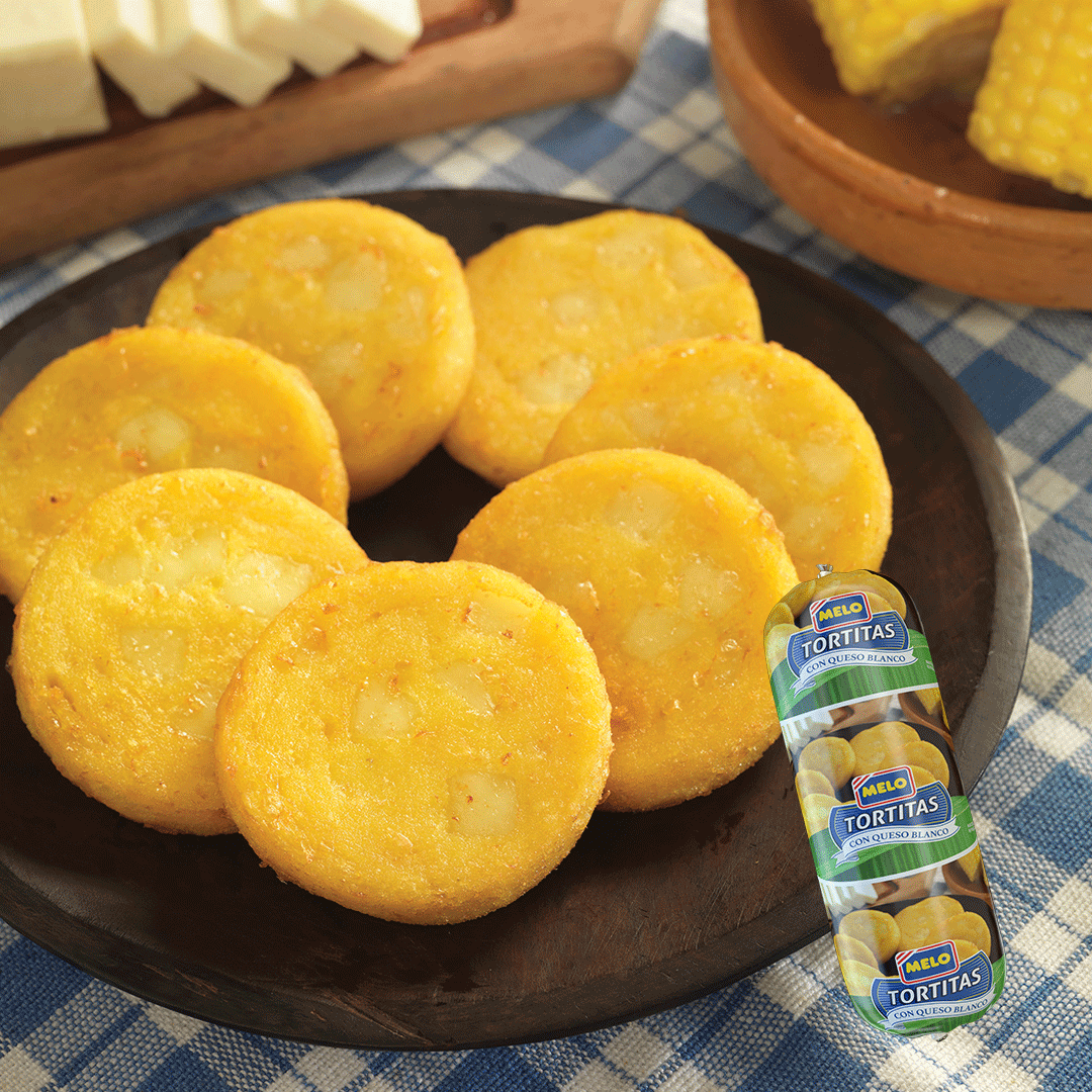 Tortitas de Maíz Con Queso Blanco