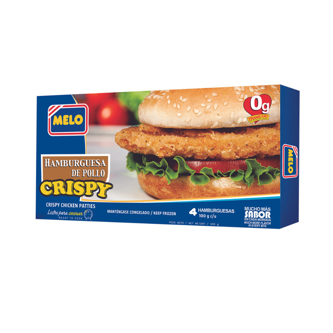 Hamburguesa Apanada Extra Crispy