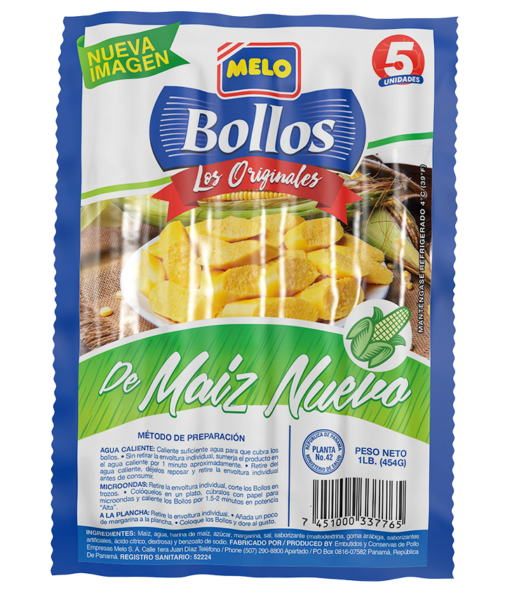 Bollo de Maíz Nuevo