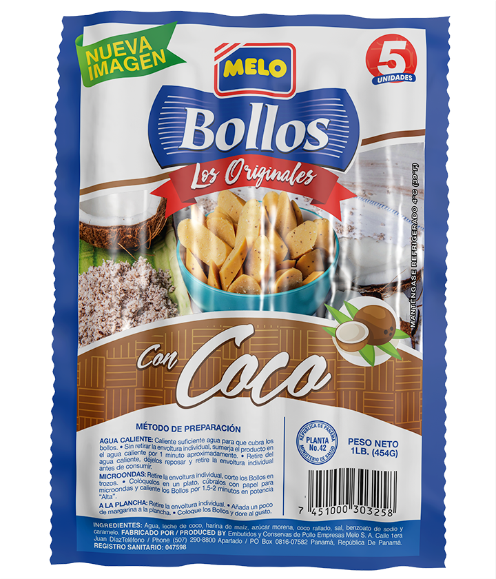 Bollo de Maíz con Coco