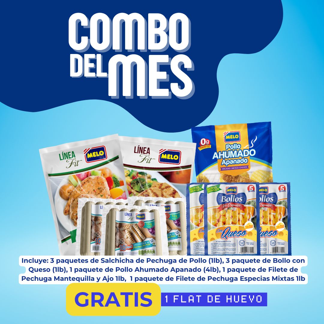 Combo del Mes (Válido del 7 al 18 de mayo)