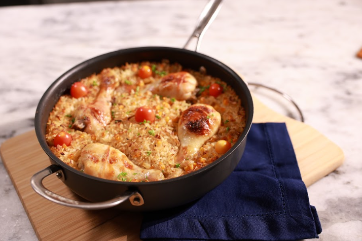 Arroz con Pollo al horno