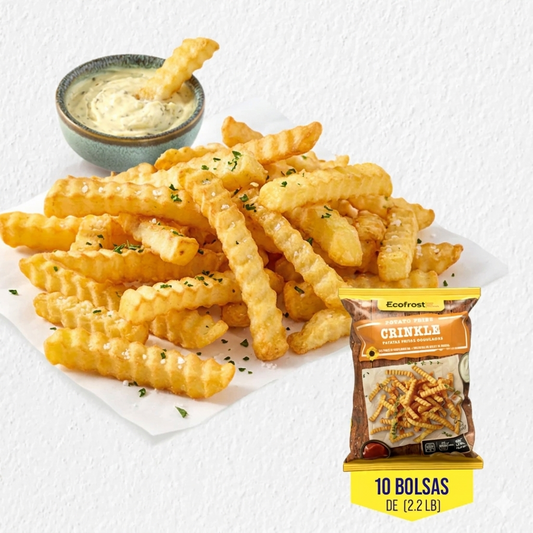 Papas Ecofrost Crinkle 5.5lb