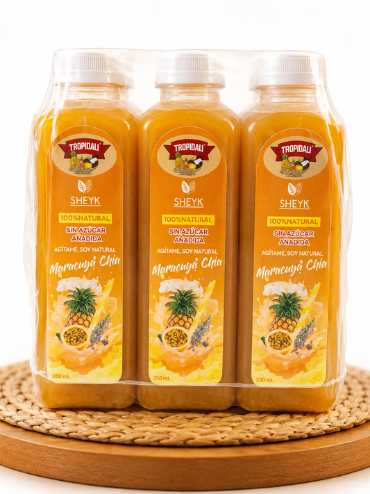 Jugo Natural Maracuya Chía - Tropidali
