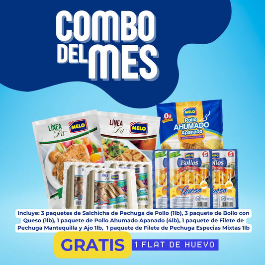 Combo del Mes (Válido del 7 al 18 de mayo)