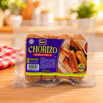 Chorizo Ahumado de Pollo Melo